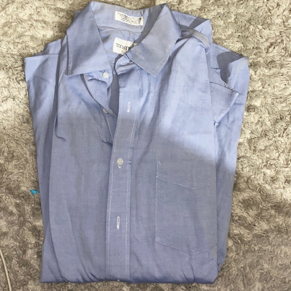 TODAY’S MAN LONG SLEEVES MEN DRESS SHIRT SIZE 16-35